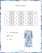 Bedrucktes Wickelkleid, Lush