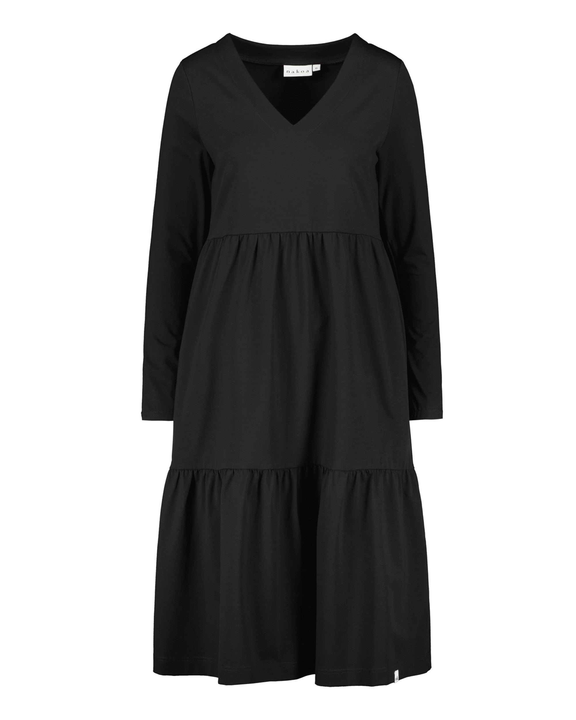 Amélie Dress kerrosmekko, Black