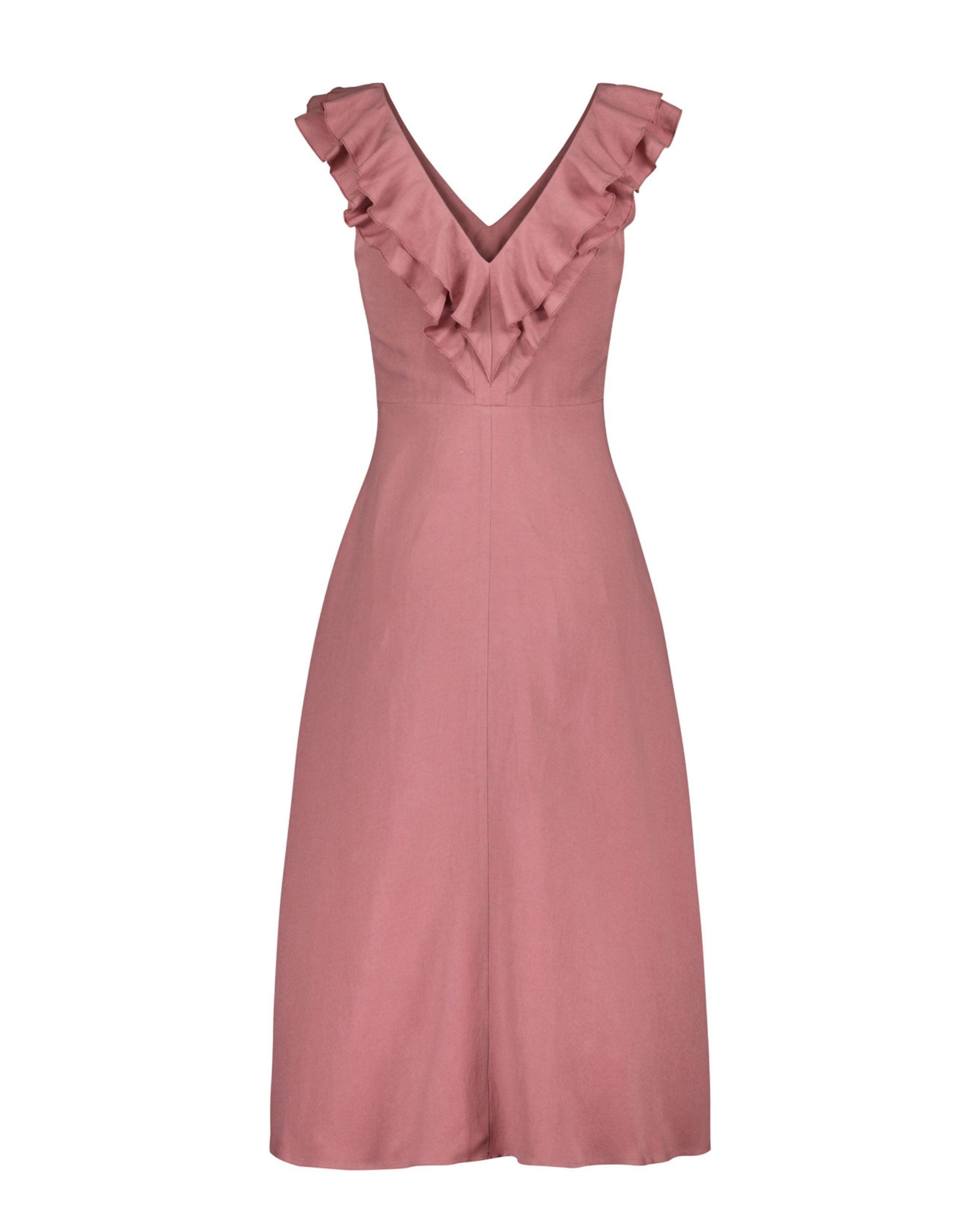 Kaia Dress, Dusty Rose