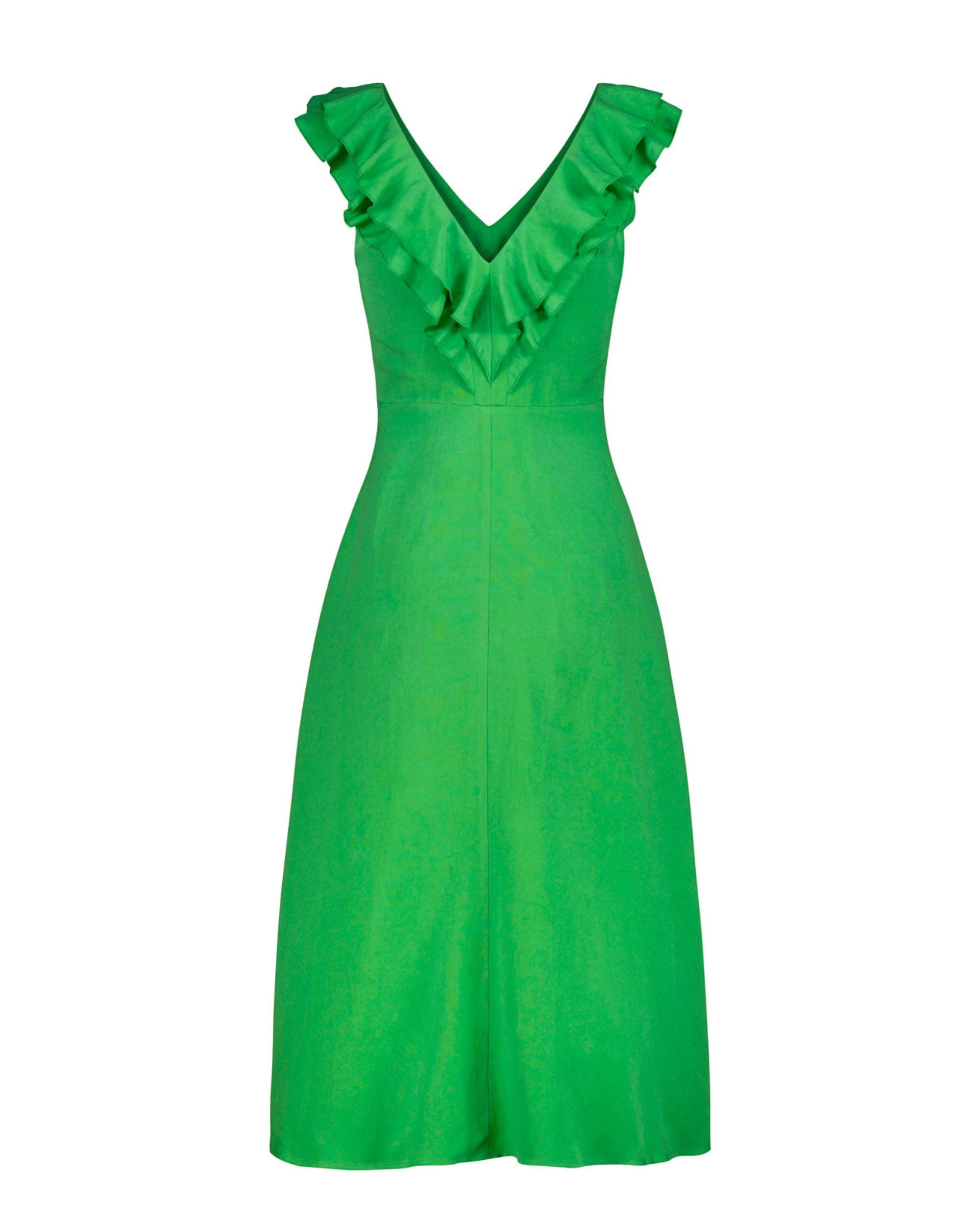 Kaia Dress, Kelly Green