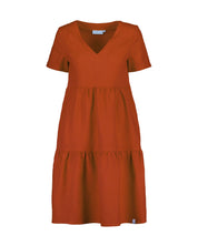 Pellava Kerrosmekko, Burnt Orange