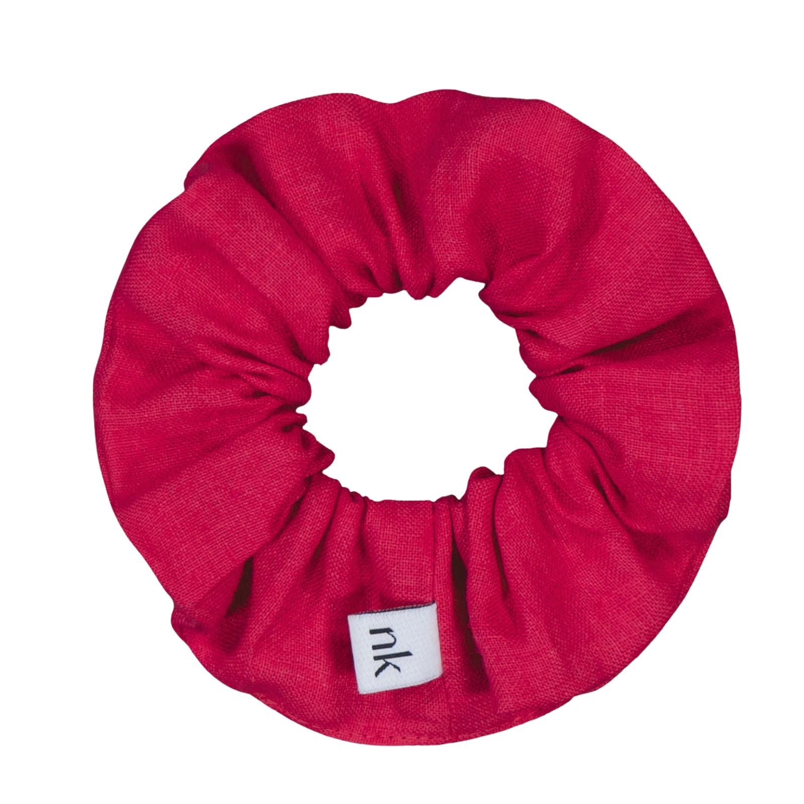Pellava Scrunchie, Raspberry