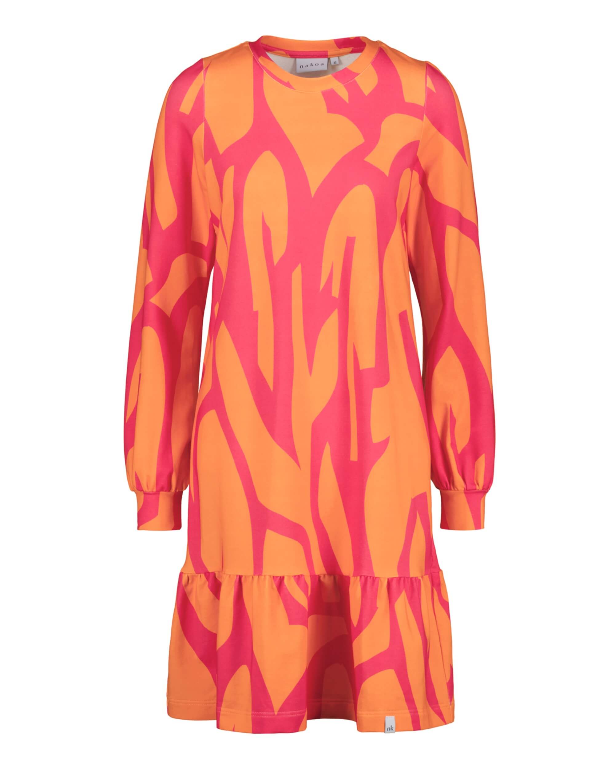 Mohnkleid, Scharlachrote Blütenblätter