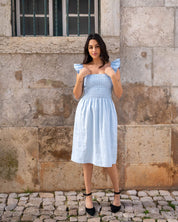 Ariela Dress, Sky Blue