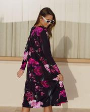 Amélie Dress kerrosmekko, Orchid