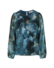 Ava Blouse, Blue Iris