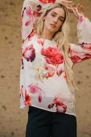 Ava Blouse, Sorbet