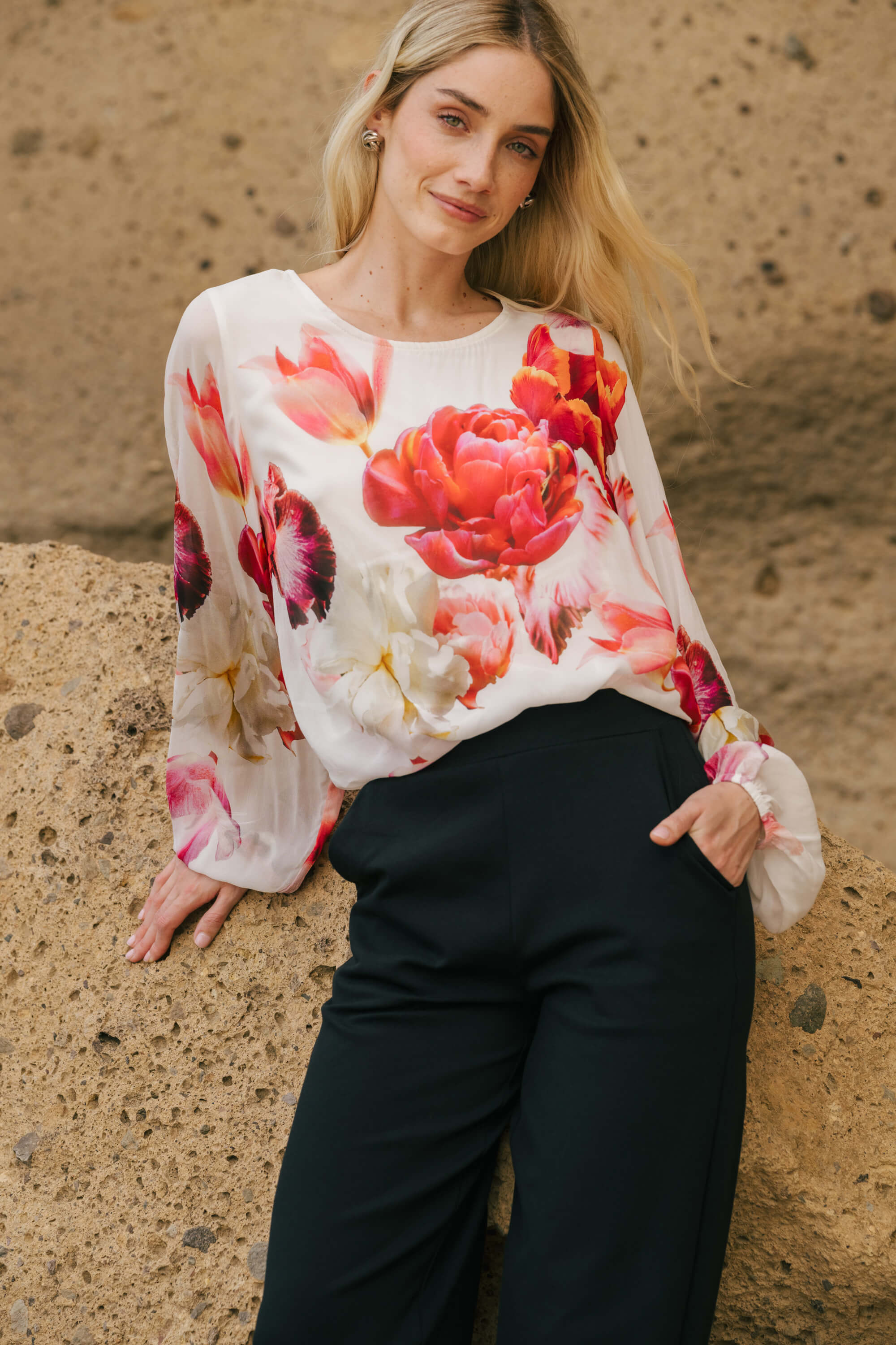 Ava Blouse, Sorbet