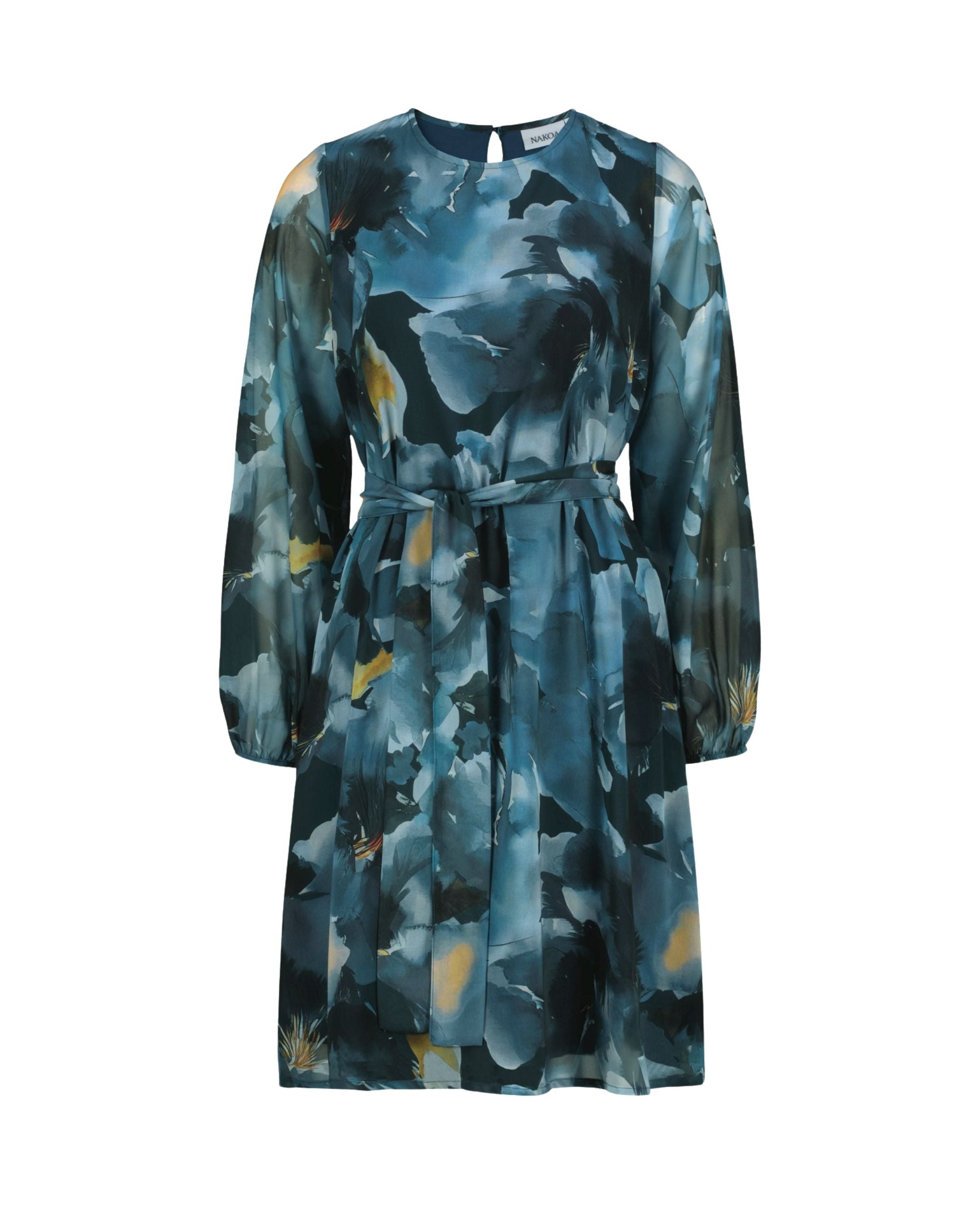 Ava Dress, Blue Iris