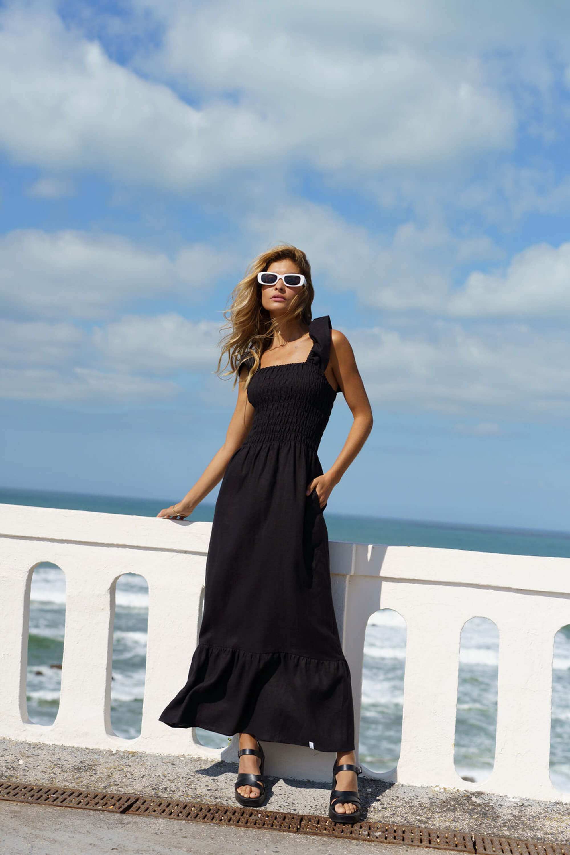 Bianca Dress, Black