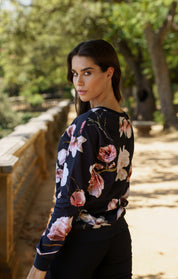 Casual Chic Print Shirt, Elysian