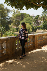 Casual Chic Print Shirt, Elysian