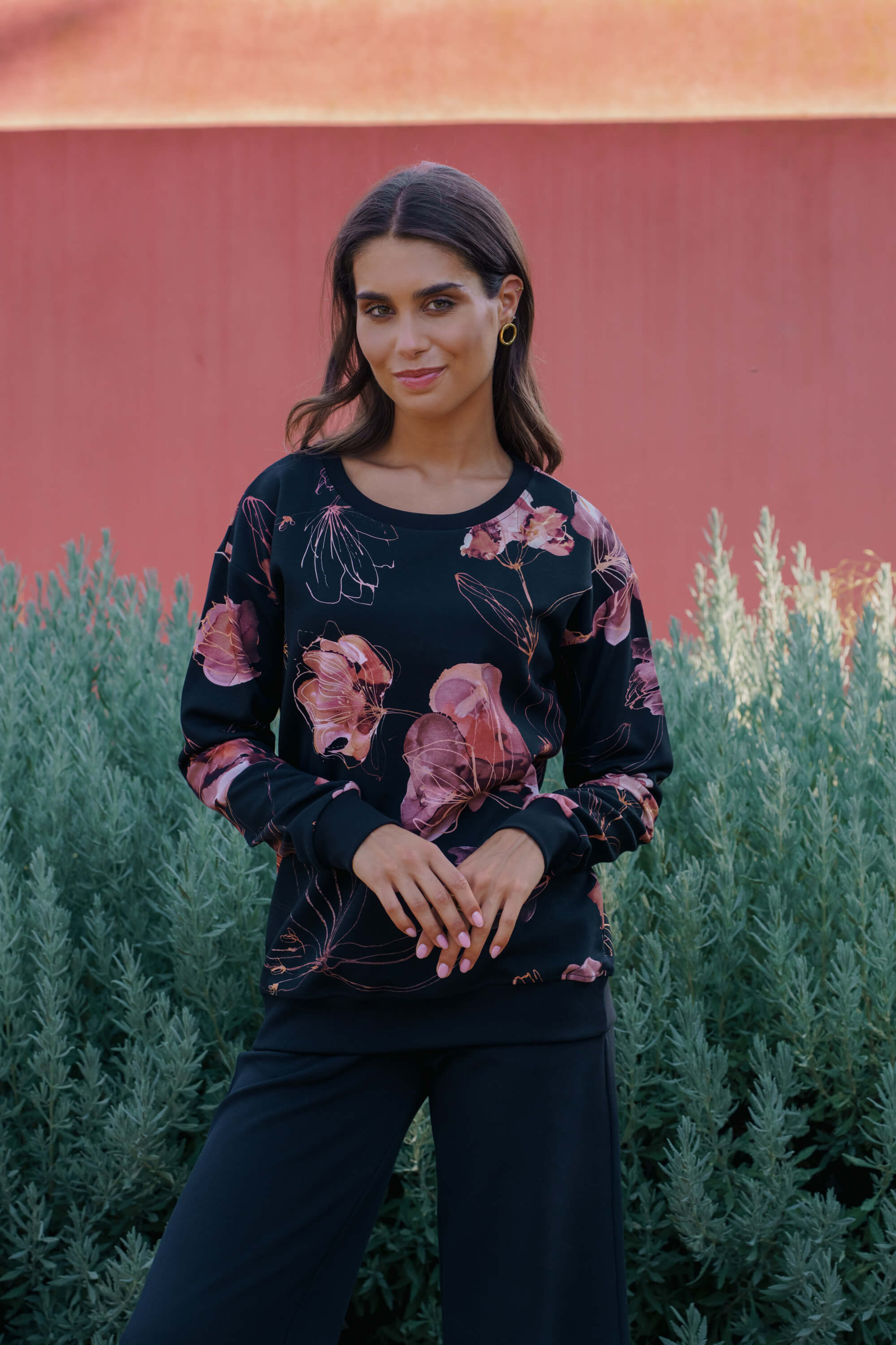 Casual Chic Print Shirt, Lagom