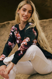 Casual Chic Print Shirt, Luna