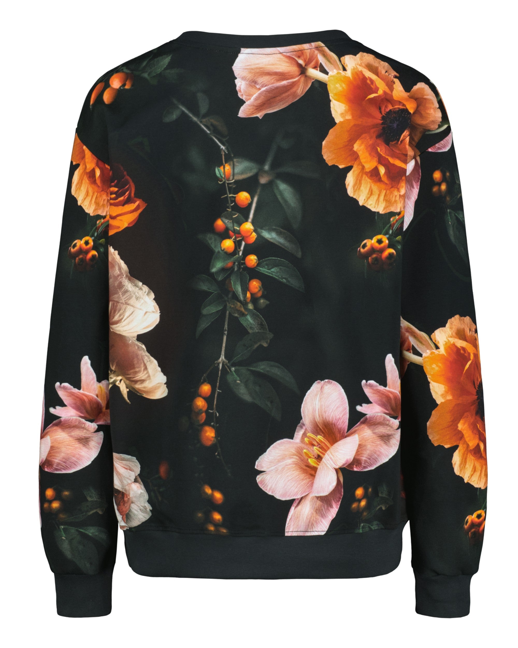 Casual Chic Print Shirt, Copper Flower