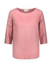 Classic Linen Blouse Pellavapaita, Powder Pink