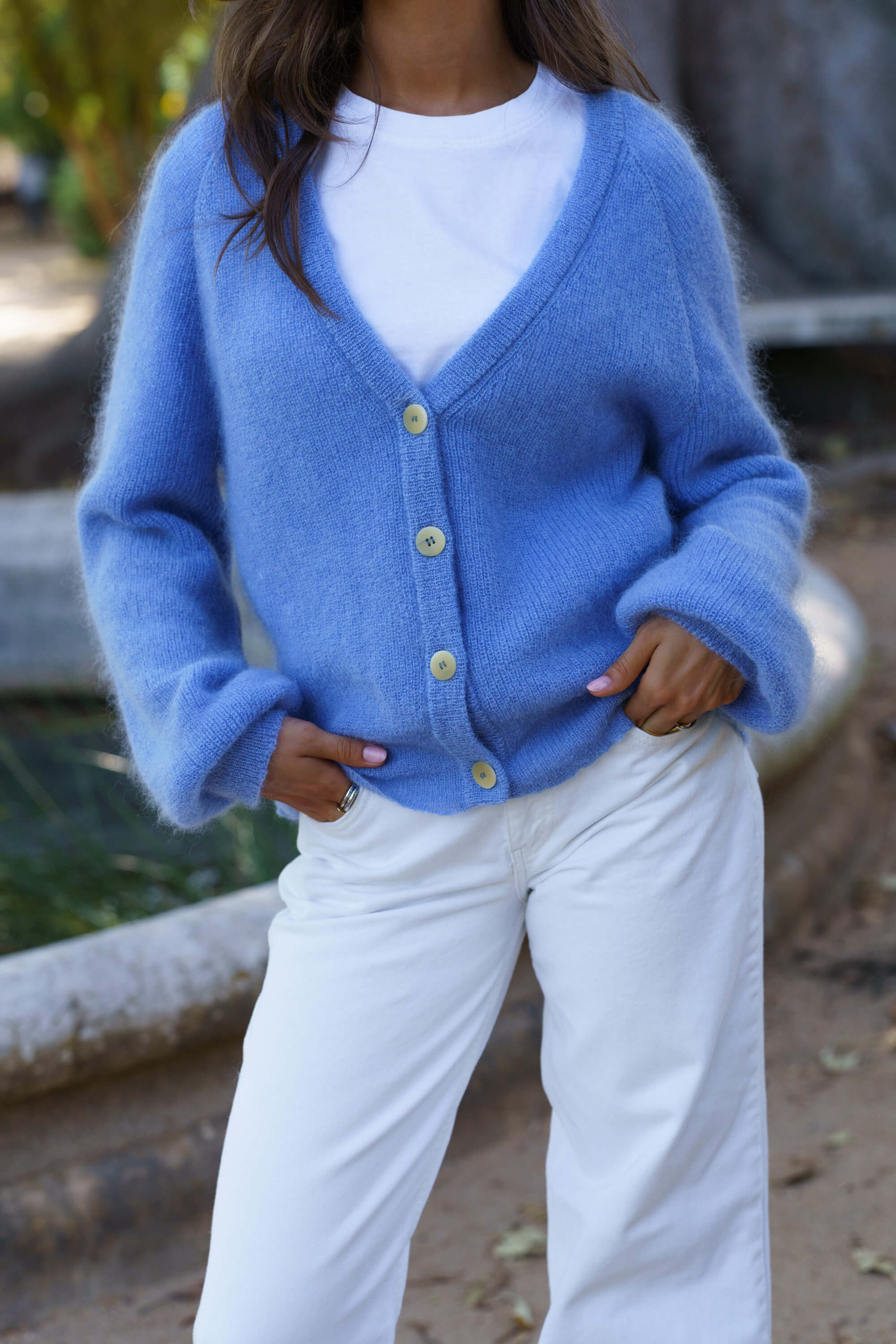Elsie Cardigan, Celestial Blue
