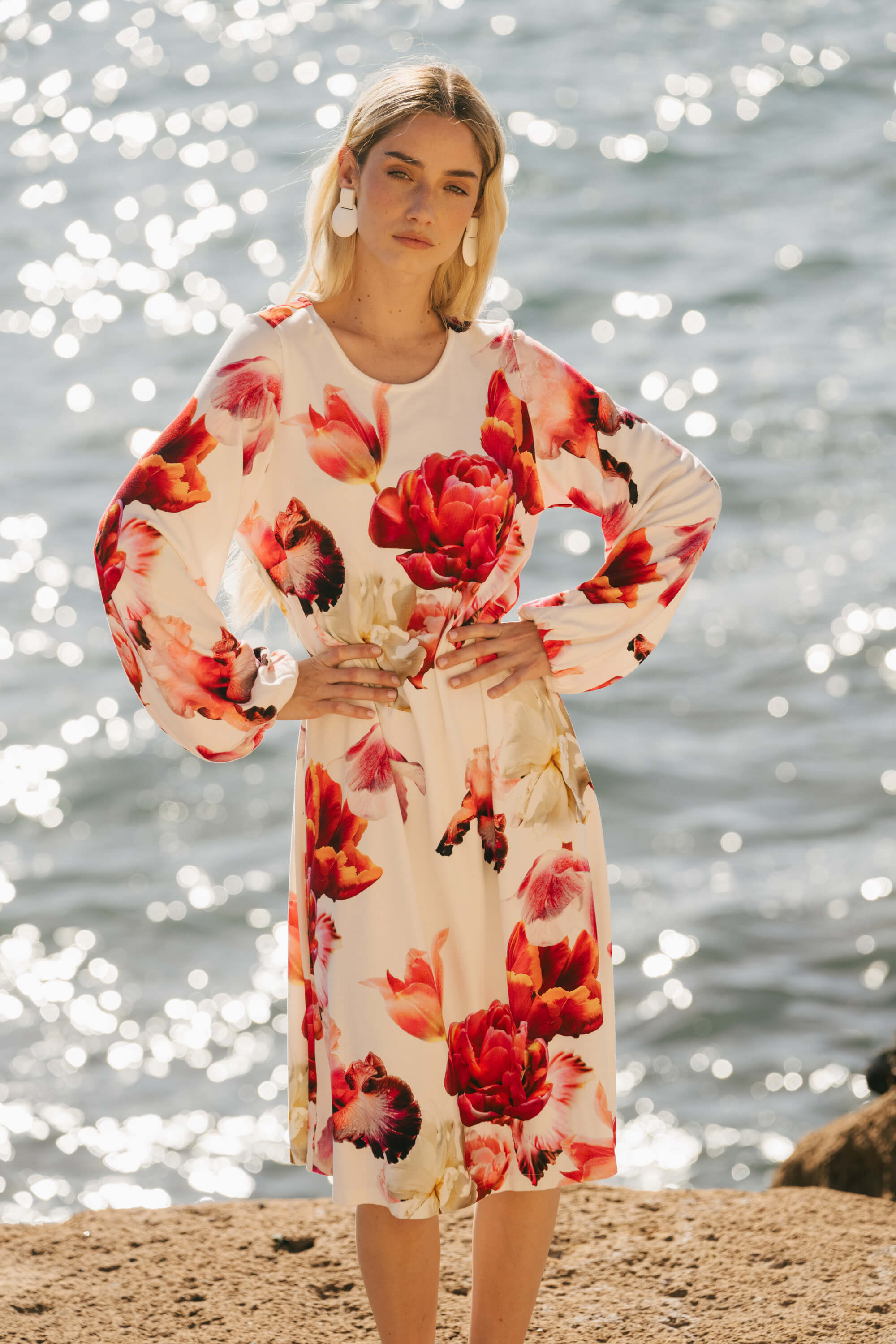 Emma Dress, Sorbet