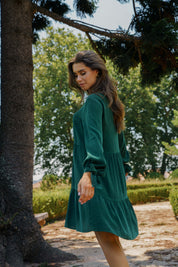 Hailey Dress, Emerald