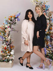 Hailey Dress, Sandshell