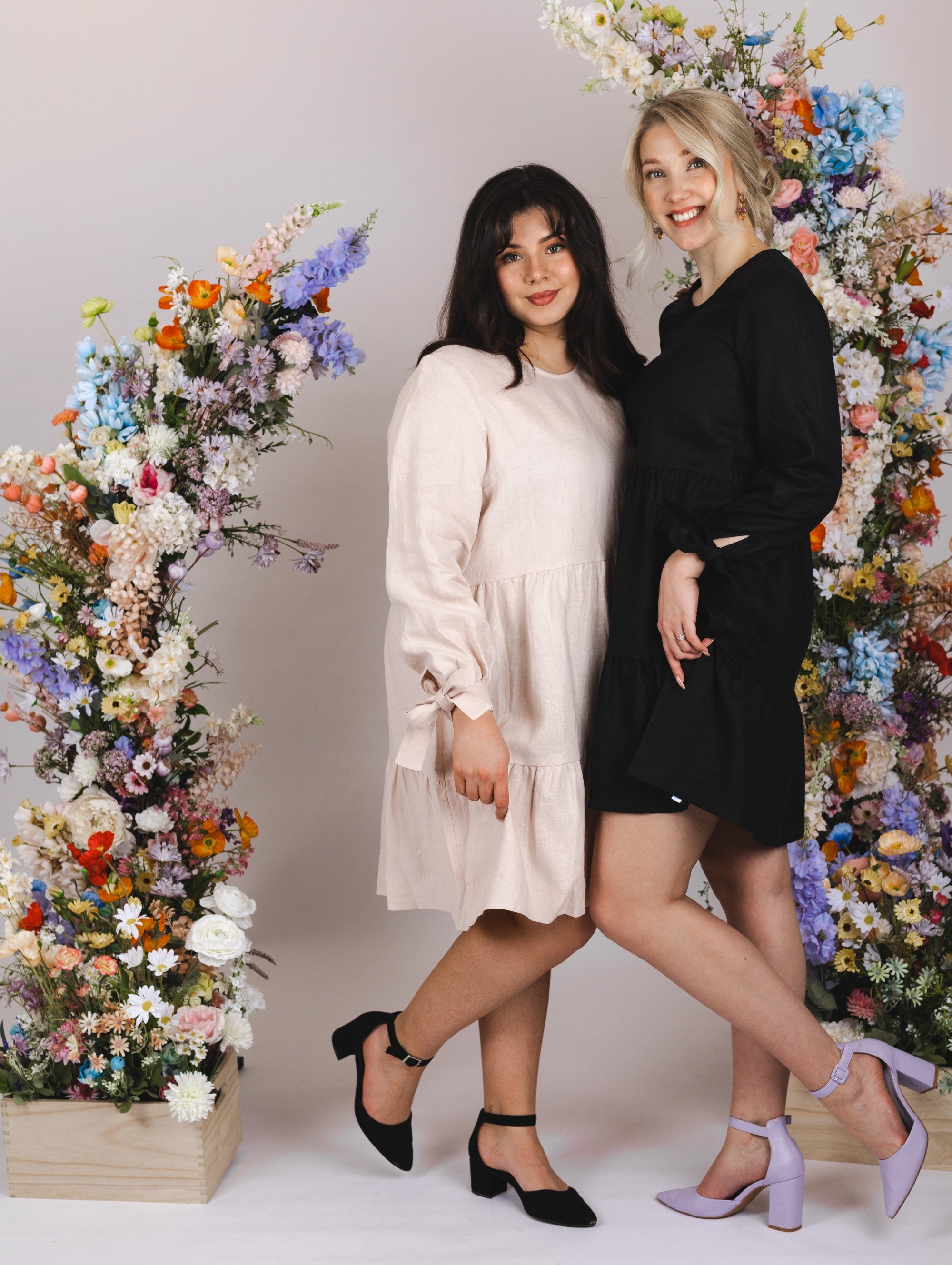 Hailey Dress, Sandshell