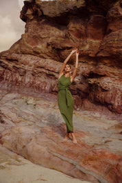 Maya Dress, Chive