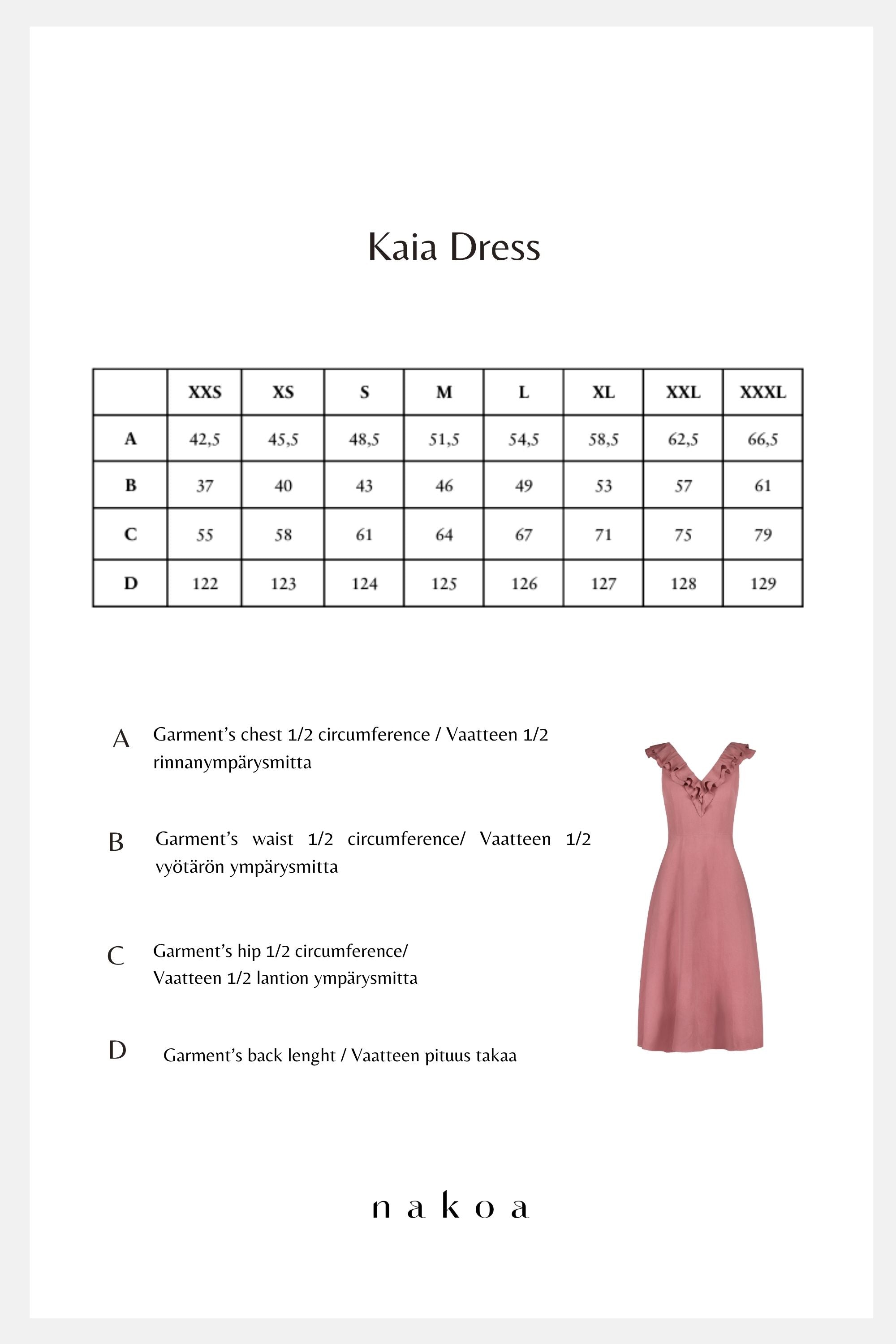 Kaia Dress, Black