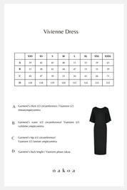 Vivienne Dress, Black