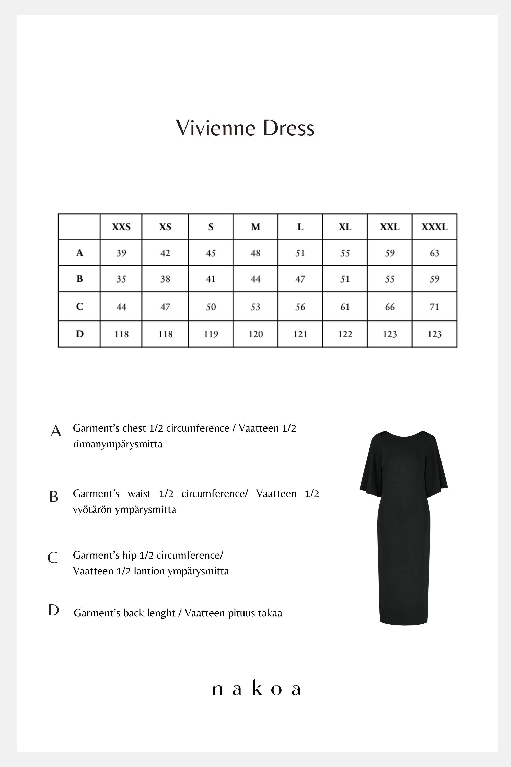 Vivienne Dress, Black