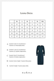 Leona Dress, Black