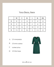 Vera Dress Leinenkleid, Royal Violet