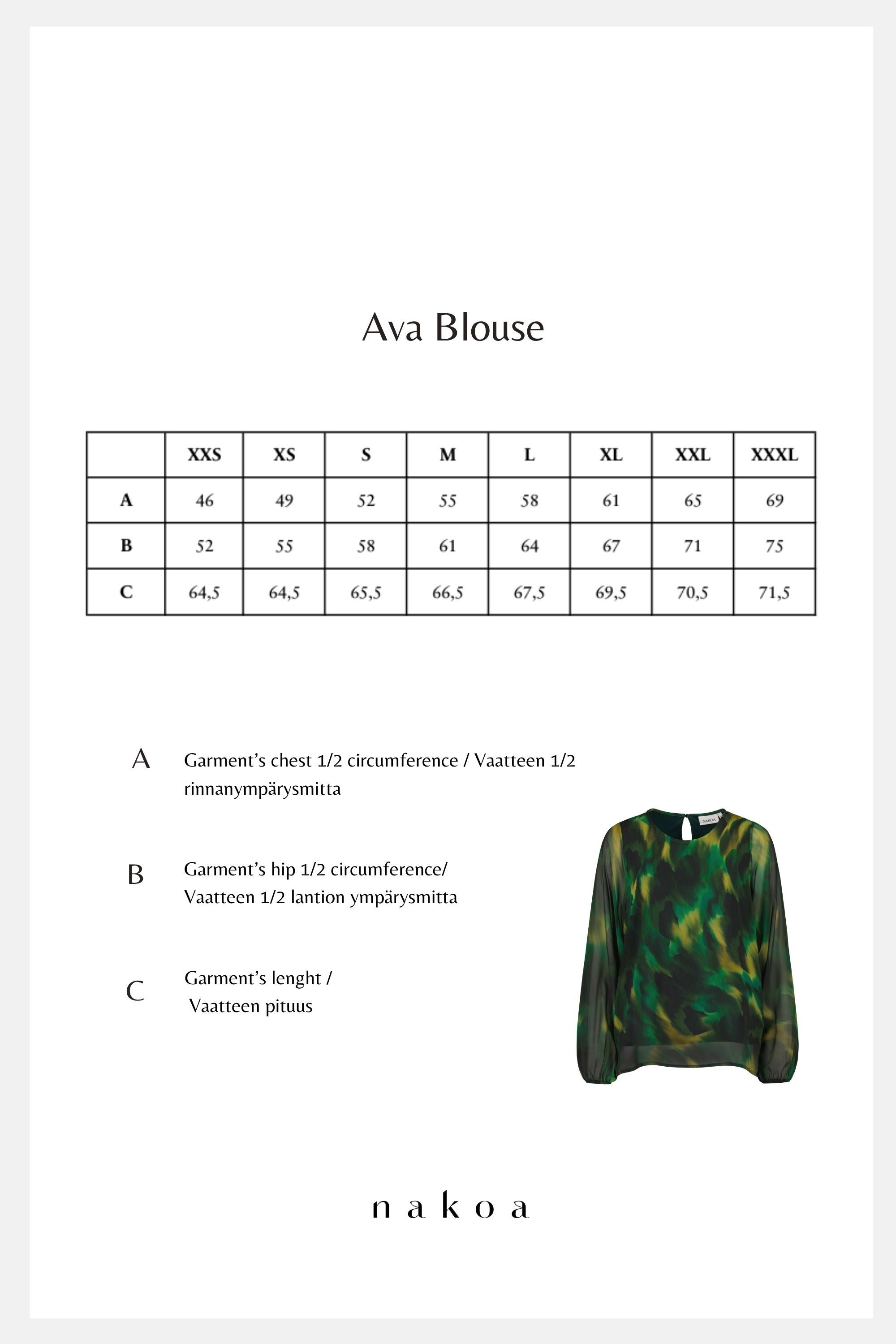 Ava Blouse, Aurora