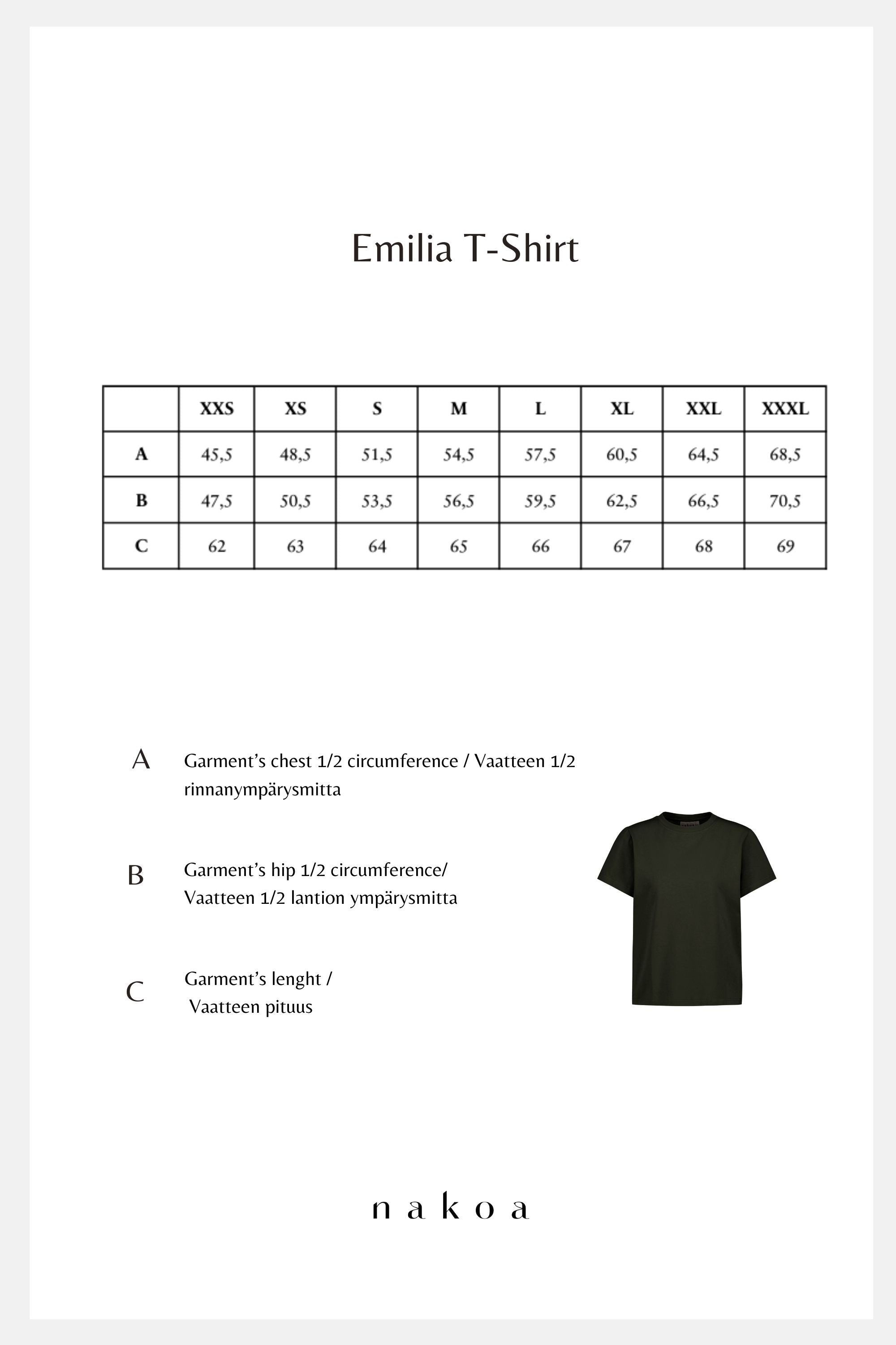 Emilia T-Shirt, Black