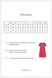 Olivia Dress, Raspberry