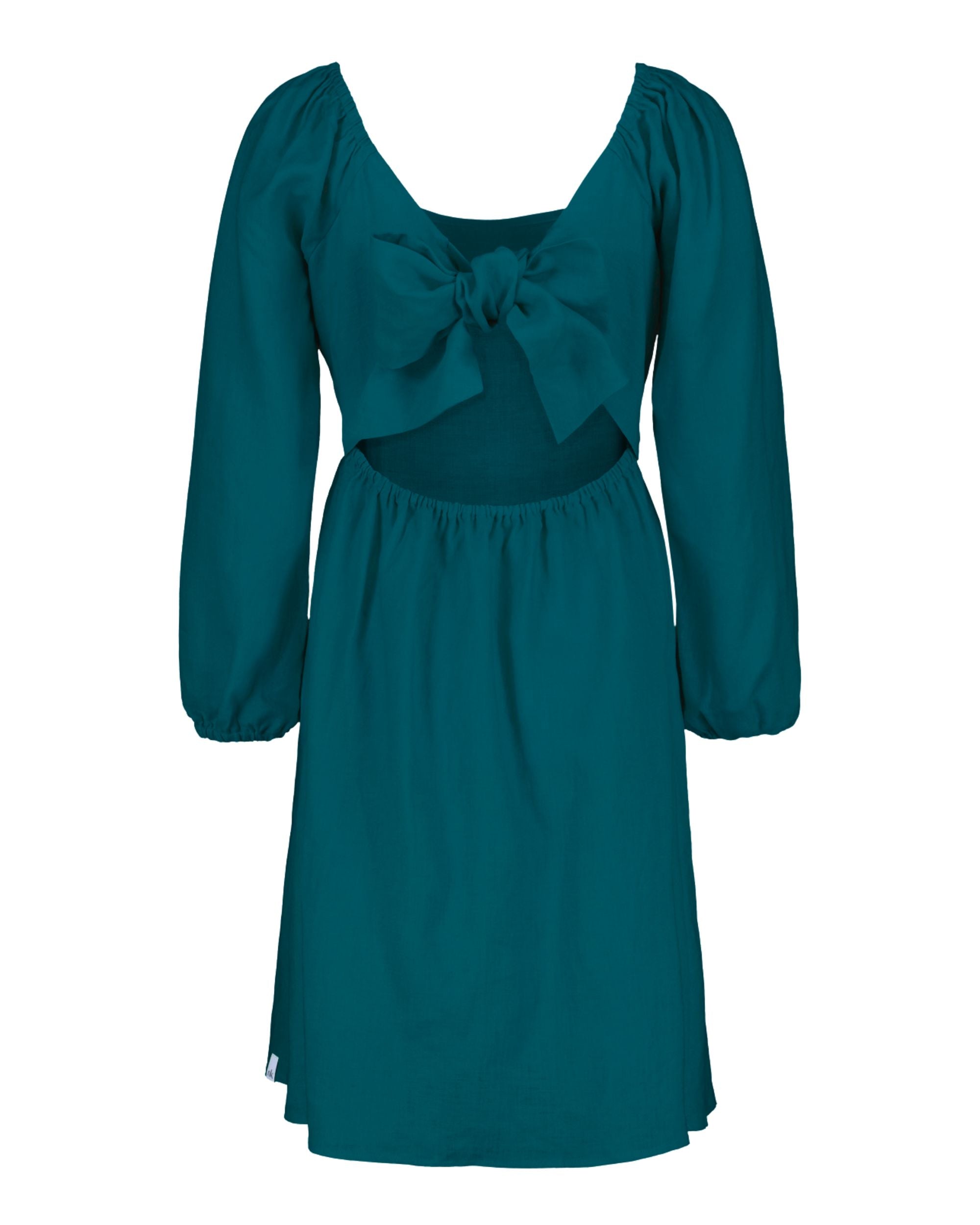 Monica Dress, Crystal Teal
