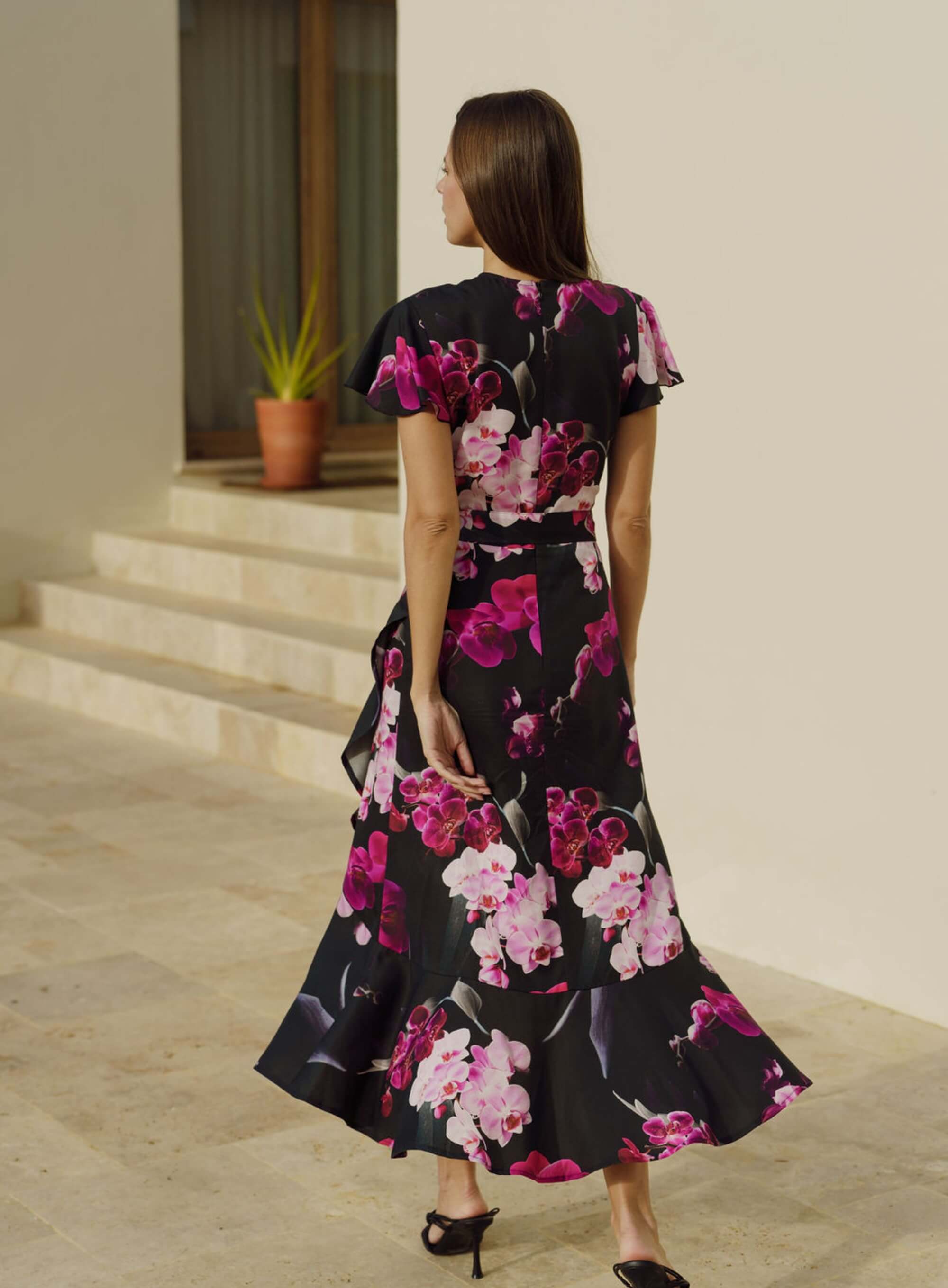 Annika Dress, Orchid
