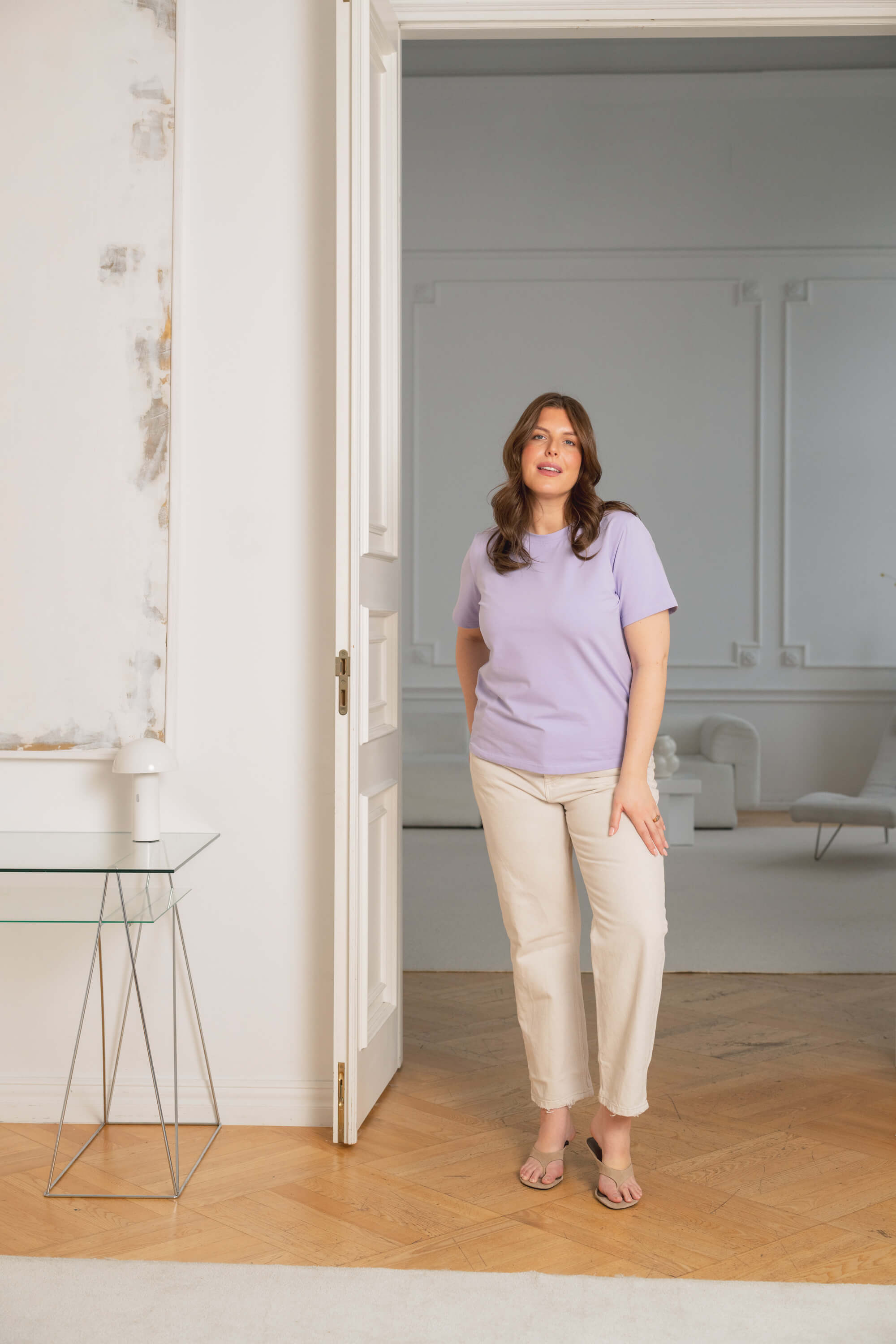 Emilia T-Shirt, Lavender