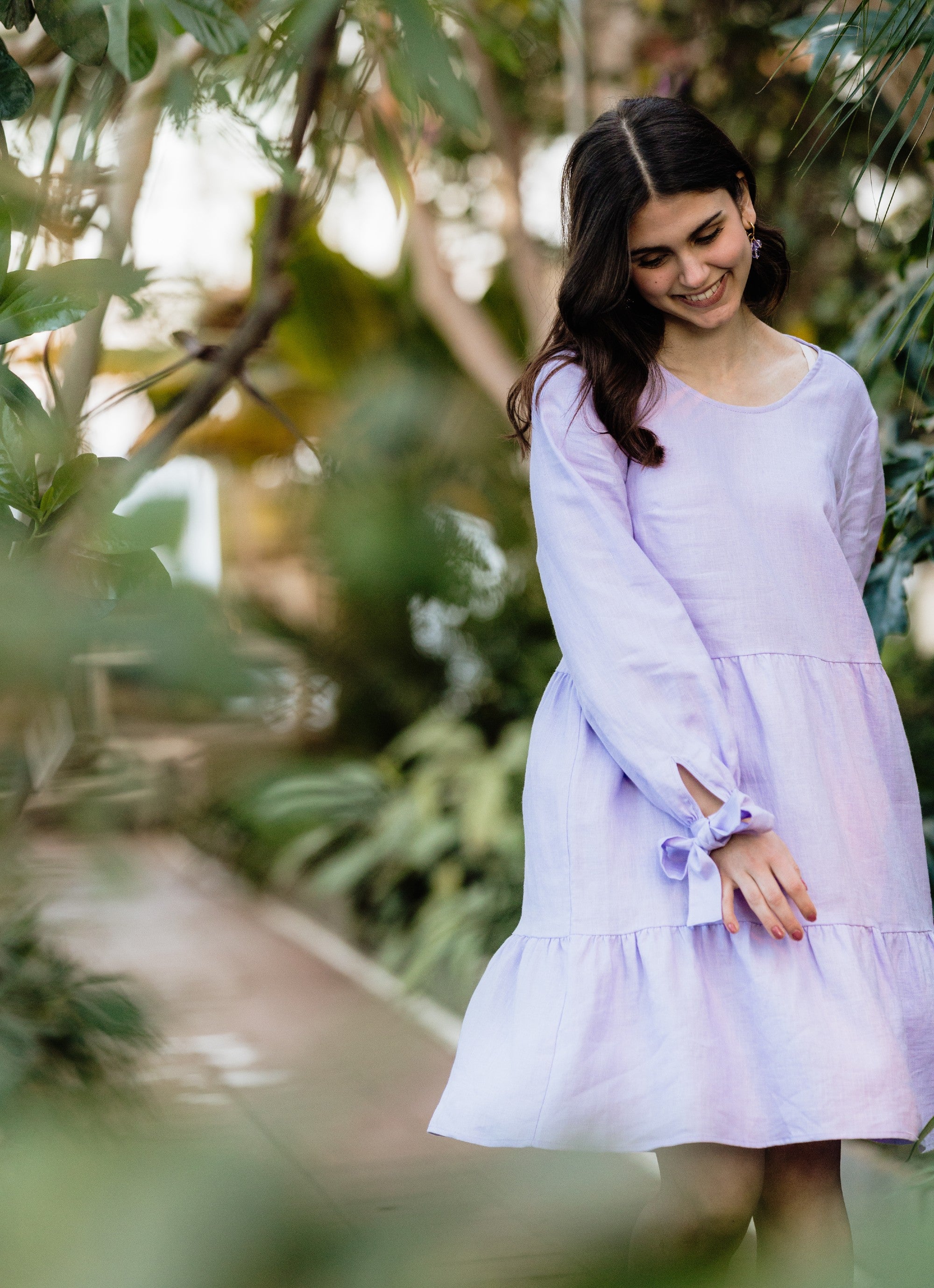 Hailey Dress, Lupine