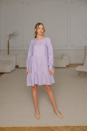 Hailey Dress, Lupine
