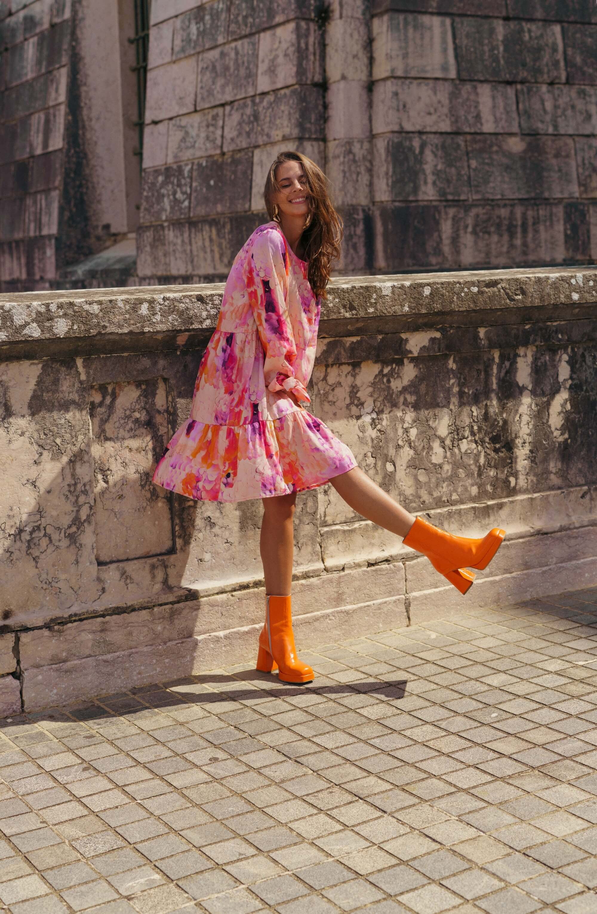 Hailey Dress, Mimosa