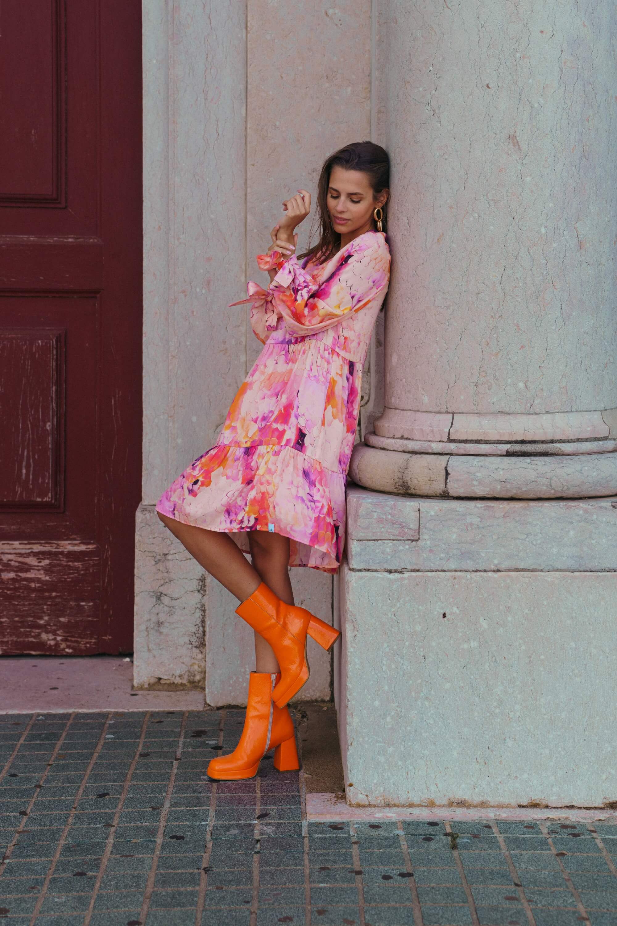 Hailey Dress, Mimosa