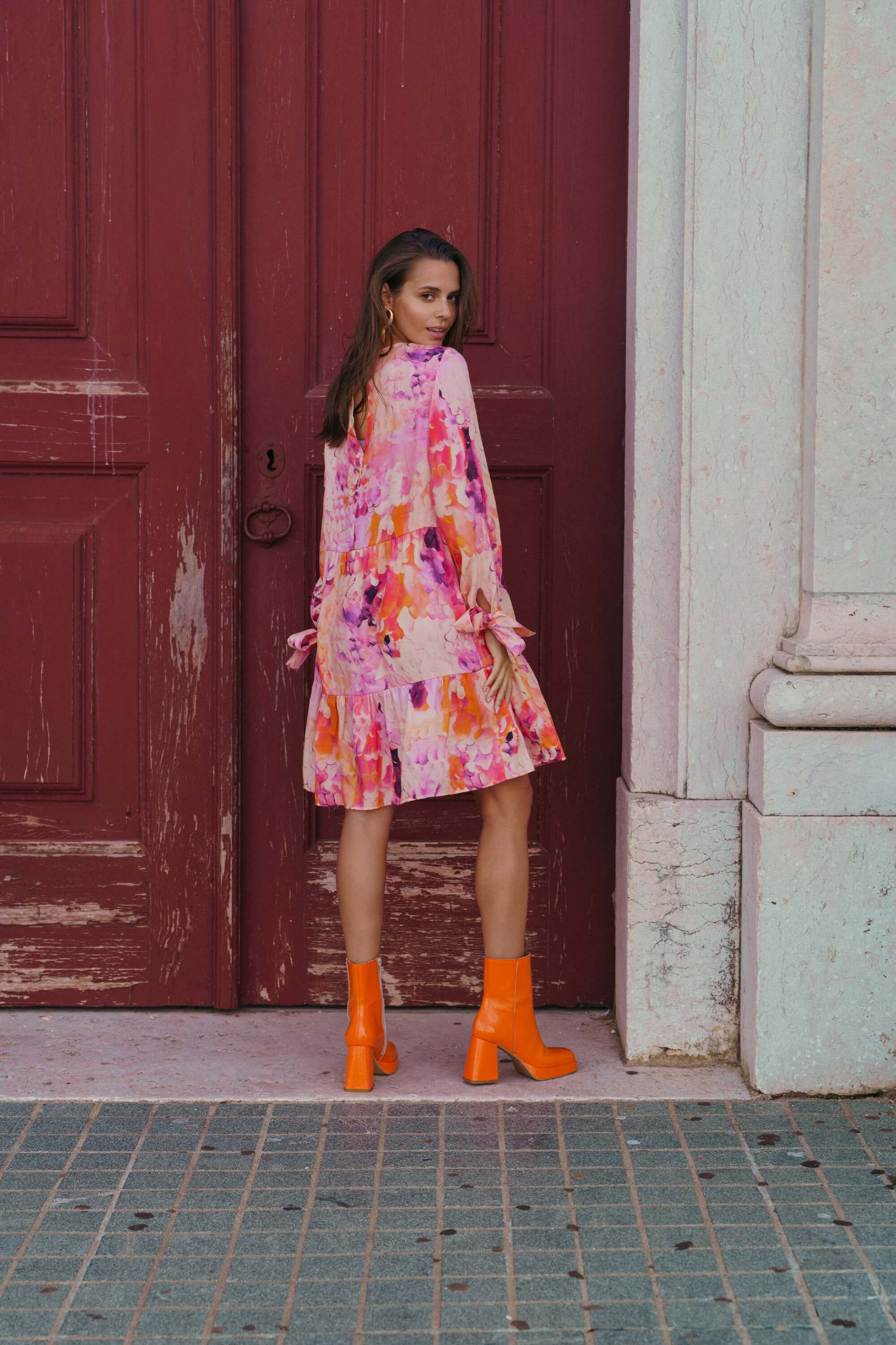 Hailey Dress, Mimosa