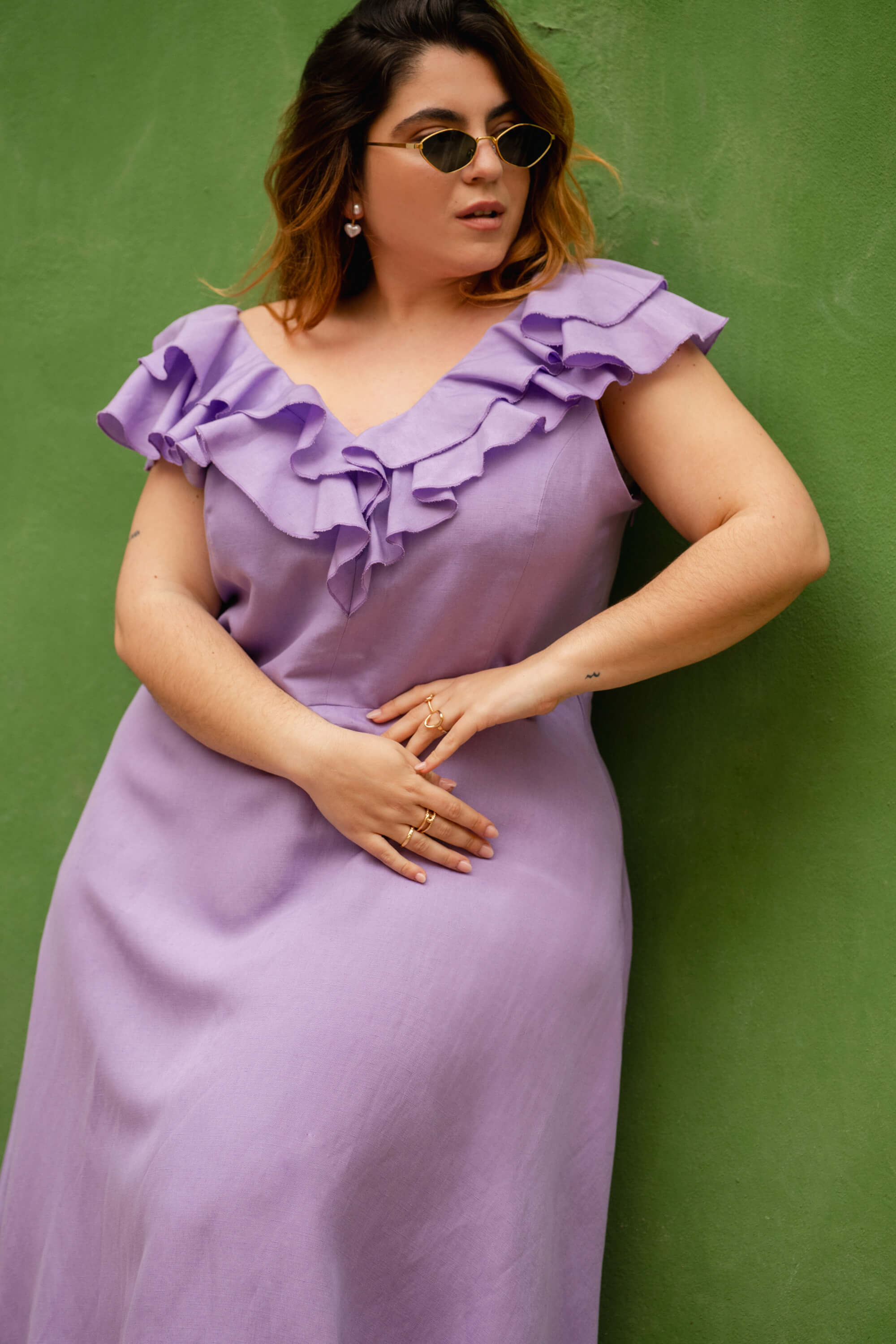 Kaia Dress, Lavendula