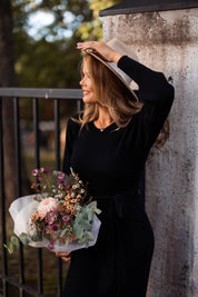 Leona Dress, Black