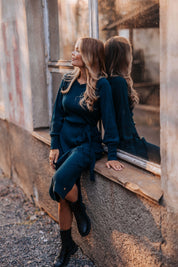 Leona Dress, Teal