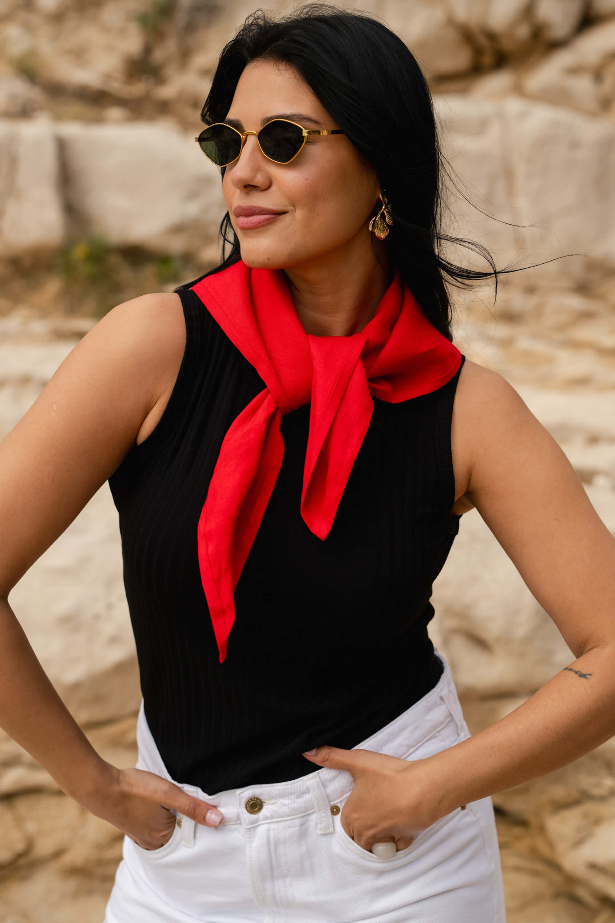 Rib Top, Black