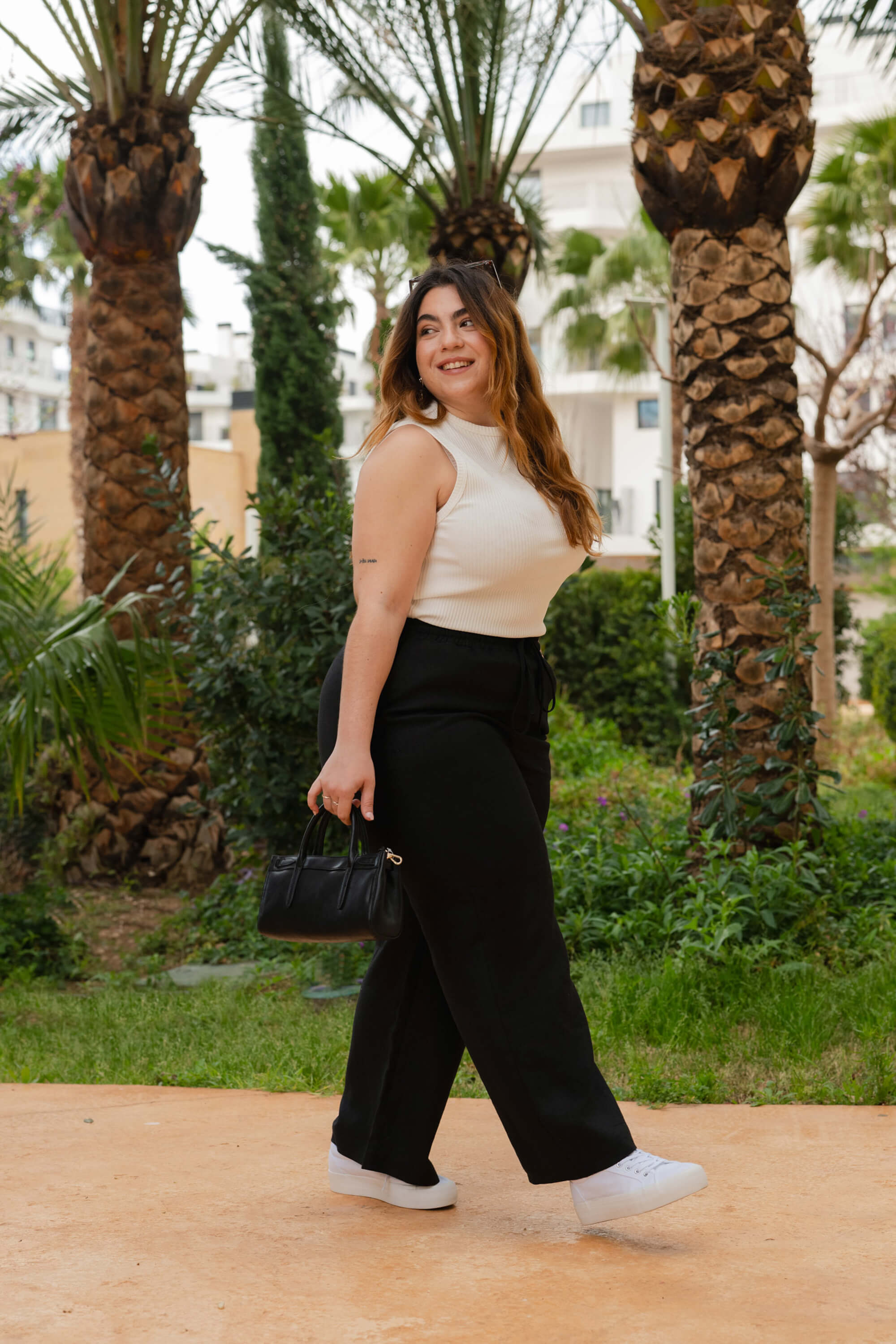 Rib Top, White