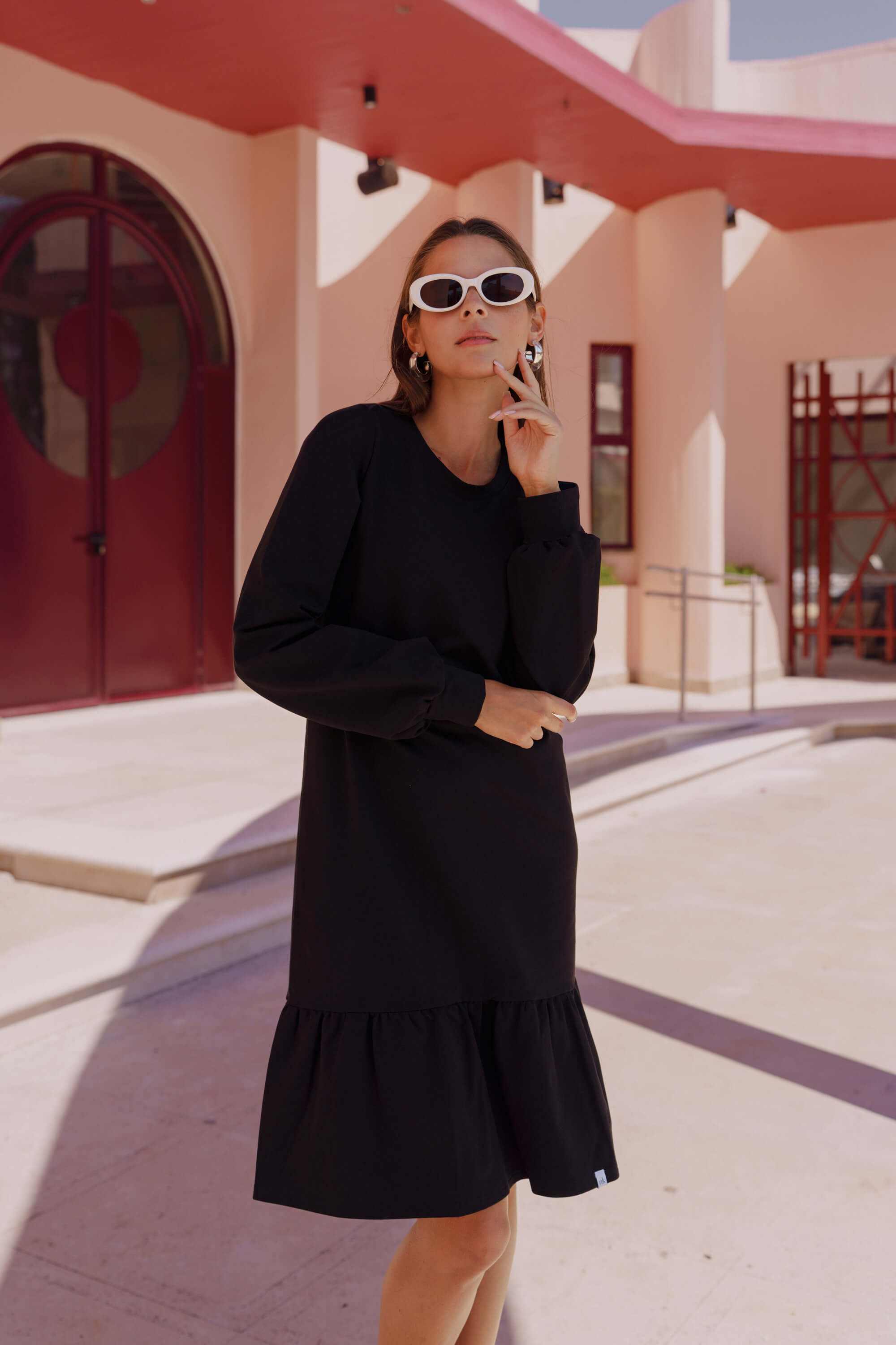 Poppy Dress, Black