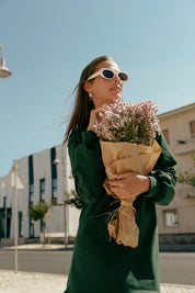 Poppy Dress, Evergreen