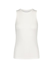 Rib Top, White